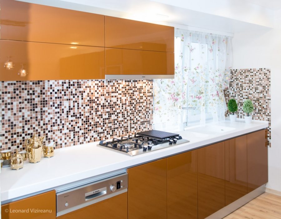 Bucatarie moderna MDF vopsit lucios - imagine 2