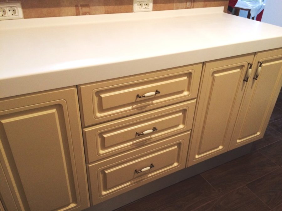 Bucatarie clasica MDF vopsit - imagine 6